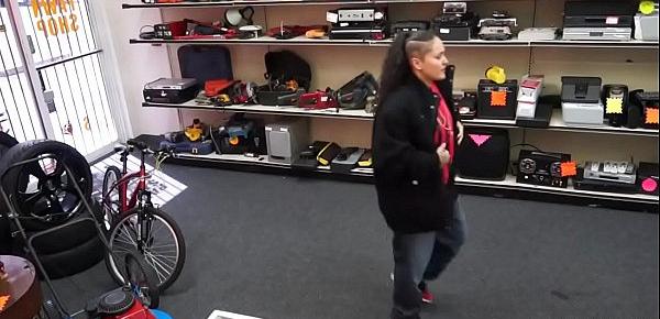  Couple Bitches Tried To Steal From the Shop - XXX Pawn